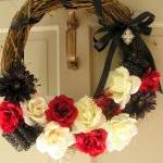 Gothic Inspired Wedding Wreath Or Home Decor,..